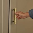thumbnail image 3 of Goo-Ki 3.8''(96 mm) Hole Centers Luxurious & Sturdy Zinc Alloy Cabinet Handls,Polished Gold Cabinet Pulls for Kitchen,Drawer,Cupboard & Wardrobe,6 Pack, 3 of 7