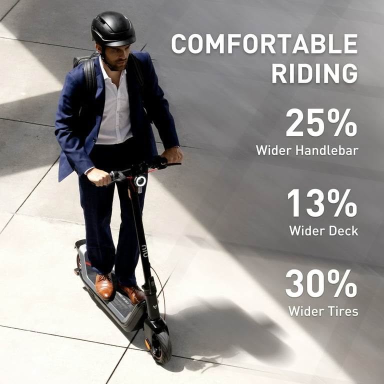 NIU KQi3 Max Electric Scooter: Portable, Foldable, City Commuter