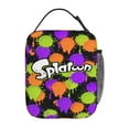 thumbnail image 3 of Splatoon lunch bag Reusable Lunch Tote Bag Zipper Closure Insulated Thermal Cooler Container Bag for Man Women Work Picnic Travel Beach Fishing, 3 of 9