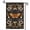 C, variant on XaaKee Garden Flags Gothic Moth Blossom 0009 Design, Double-sided High-Quality White Linen Summer Garden Flag, Yard Flags For Outside 12x18Inch
