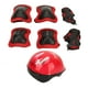 thumbnail image 1 of Conjunto de equipo de protección deportiva para niños casco de bicicleta rodilla ajustable ANGGREK  Otros, 1 of 8