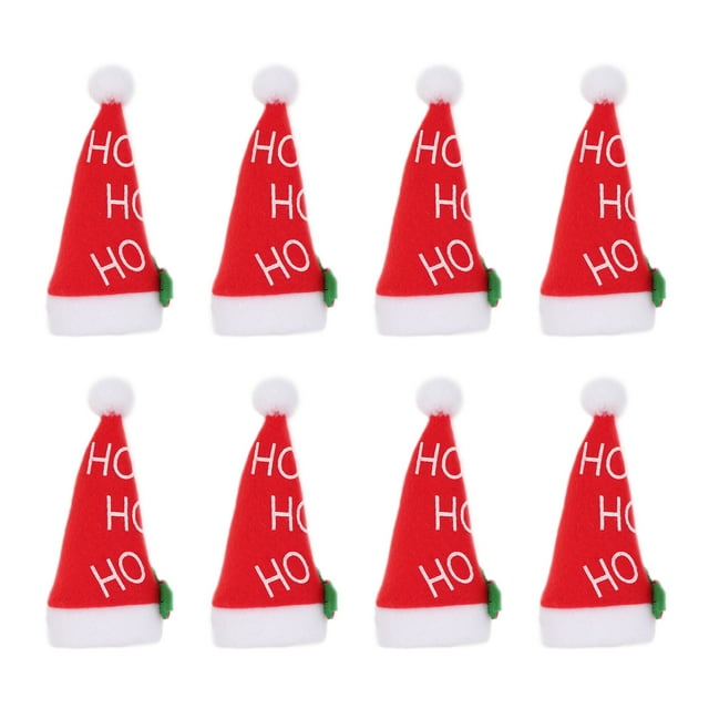 8 Pcs 1 Set Non-woven Fabric Tableware Storage Bags Adorable Cutlery Bags (Red)