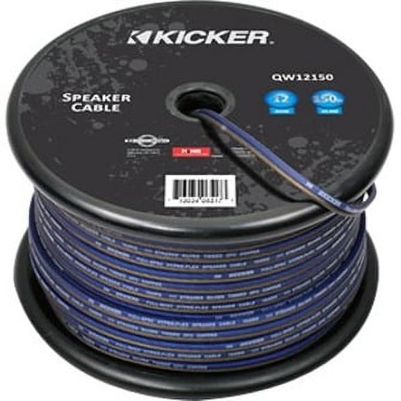Kicker QW12150 12AWG Speaker Wire Spool 150FT