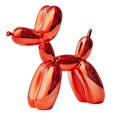 thumbnail image 2 of Estatuilla de Perro Globo de Resina perfecl Escultura de Animales Domésticos Adorno Escritorio rojo, 2 of 7