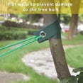 thumbnail image 5 of Kits de estacas para árboles de alta resistencia, estacas para árboles jóvenes enderezados, soportes para árboles de jardín para inclinar árboles al aire libre, 3 correas para árboles, 3 estacas de, 5 of 5