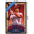 thumbnail image 5 of MLB Los Angeles Angels - Mike Trout 15 Wall Poster, 22.375" x 34" Framed, 5 of 6