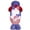 B, variant on 4th of July Patriotic Faceless Gnome Doll Decor, Handmade Rustic Dwarf Figurine Ornament, Cute Festive Accent for Independence Day Home Holiday Table Decor, B