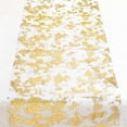 thumbnail image 4 of Camino de Mesa de 4 Piezas, Rollo de Cinta de Tul de Poliéster Brillante con Lámina Dorada, Decoración de Navidad para Bodas Y Fiestas de Cumpleaños, 4 of 7