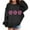 Black, variant on Tiweut Sweatshirts for Girls Kids Floral Graphic Long Sleeve Crew Neck Toddler Pullover Relaxed Fit Clothes 3-4 Y
