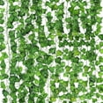 thumbnail image 2 of BSHAPPLUS 12Pack 79Ft Artificial Ivy Vine Leaves Fake Greenery Garlands Artificial Hanging Plants Artificial Decor Home Wall Party Garden Decor, 2 of 11