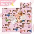 thumbnail image 4 of Colorful Funny Dachshund Toddler Nap Mats for Kids Preschool,Sleeping Mat Bag or Kids,Toddler Sleeping Bag,Toddler Nap Mat or Daycare, 4 of 6