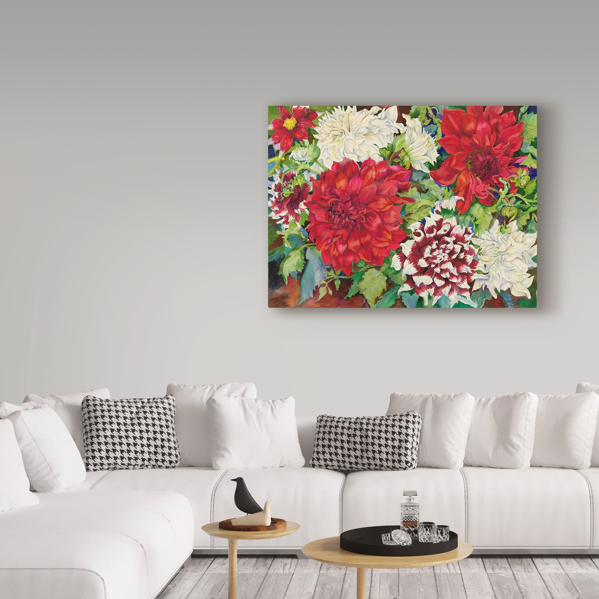 Trademark Fine Art 'Fire And Ice' Canvas Art by Joanne Porter