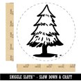 thumbnail image 2 of Hand Drawn Pine Tree Conifer Redwood Christmas Rubber Stamp for Scrapbooking Crafting Stamping - Large 1-1/4 Inch, 2 of 7