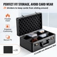 thumbnail image 3 of VEVOR 108 PSA Graded Card Storage Box 4 Slots Sports Card Holder Case Coded Lock, 3 of 5