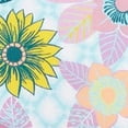thumbnail image 4 of SALT + COVE Women's Multi Color Printed Stretch Lined Bikini Moderate Coverage Cutout Hipster Swimsuit Bottom L, 4 of 4