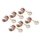 thumbnail image 3 of LLavero de diamantes de imitación de 6 uds, llavero colgante con forma de Animal a la moda para bolsos, mochilas, decoración YSKJD9, 3 of 12