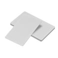 thumbnail image 1 of Unique Bargains 0.8mm Metal Business Cards Blank Name Card Laser Engraving Anodized Aluminum, Silver 6 Pack, 1 of 6