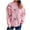 Pink, variant on Womens Sweater Hanging Solid Color Long-sleeved Round Neck Casual Knitted Sweater Yellow M Sweater for Women