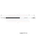 thumbnail image 2 of Cable Chicote Acelerador CAHSA Cable Chicote Acelerador Compatible Con Dodge D600 5.9L 1975 1976 1977 1978 1979 1980 1981 1982 1983, 2 of 6