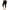 Black, variant on ZyeKqe Plus Size Capri Leggings for Women High Waist Stretchy Workout Yoga Pants