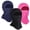 Black*navy*rosered, variant on Minzimin 3 Pieces Balaclava Ski Mask -Winter Full Face Mask for Men Women Windproof Weather Outdoors Cover for Men Women Boys Girls