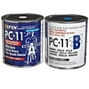 PC Products 128114 PC-11 Two-Part Marine Epoxy Adhesive Paste, Off White, 8 lb in Two Cans