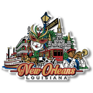 New Orleans Keyring Key Ring La Nouvelle-Orléans Louisiana USA America  Souvenir