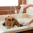 thumbnail image 2 of Pet Shower Sprayer Slip On Hose Portable Shower Head Dog Sprayer for Tub Faucet, 2 of 7