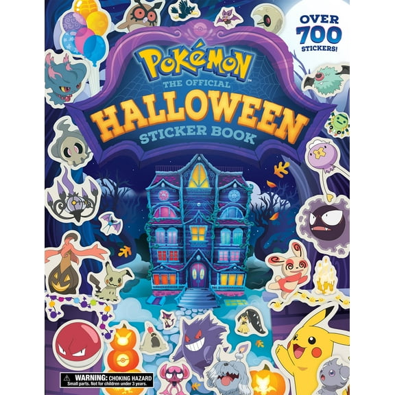 Pokémon Halloween: the Official Sticker Book: Over 700 Stickers! (Paperback)