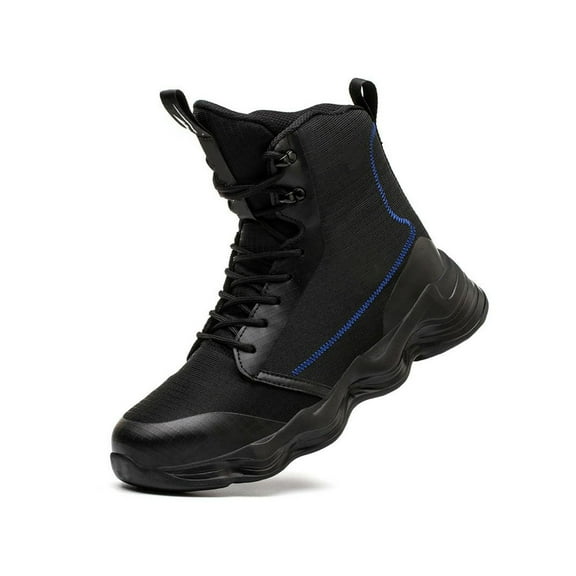 Safety Shoes for Men and Women, Work Shoes, Warm and Waterproof, Work Boots with Steel Toe Cap for Winter, Eu 36-48