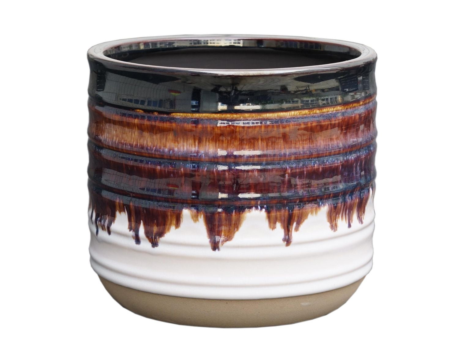 6 in. Dip Stoneware, Flower pot