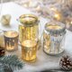 thumbnail image 3 of Christmas Candle Holders Indoor Xmas Elk Tree Stars Decor Tea Light Candle Jar for Centerpieces Party Decoration Votive Candle, 3 of 5