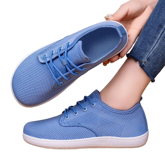 Willtoo Stride Shoes Women Mesh Breathable Walking Shoes Zero Drop Sole Comfortable Lightweight Running Wide Toe Box Shoe Outdoor Hiking Sneakers