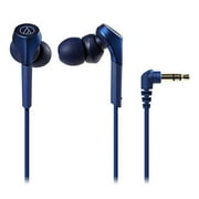 audio technology SOLID BASS Canal type earphone Subwoofer Supports high resolution sound source blue ATH-CKS550X BL