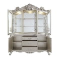 thumbnail image 2 of Acme Bently Wooden Hutch and Buffet with Glass Doors in Champagne Indoor, 2 of 4