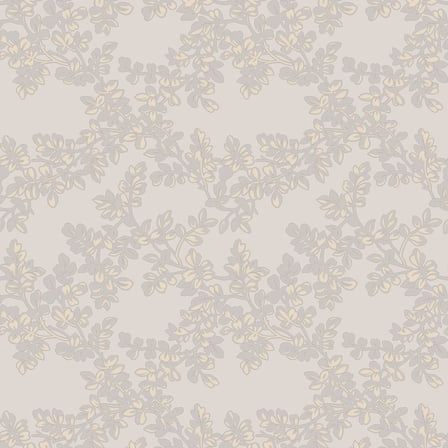 Laura Ashley Burnham Dove Grey Wallpaper
