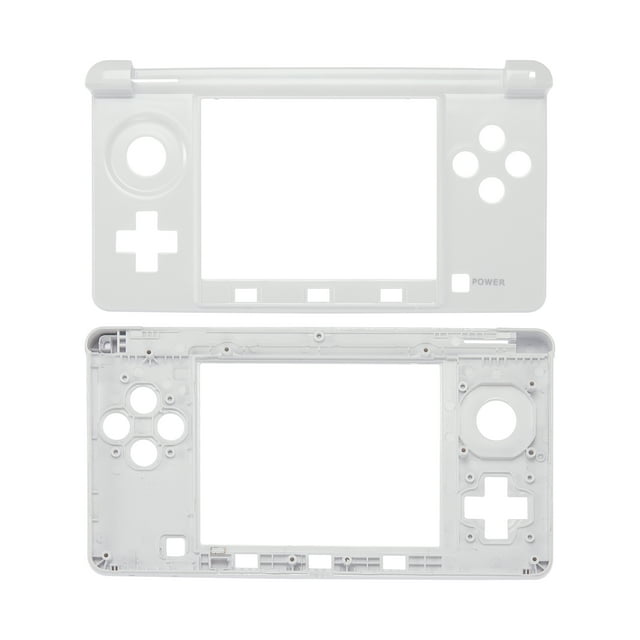Boîtier de Remplacement Compatible avec Nintendo 3DS (Blanc)