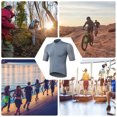 thumbnail image 3 of Summer Men Cycle Jersey Men Transpirable Camiseta de Bicicleta de Manga Corta Montaña Copa de Jersey, 3 of 7