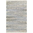 thumbnail image 4 of Hauteloom Totolan Jute Hallway, Kitchen Runner Rug - Traditional, Transitional - Denim, Black, Beige - 2'6" x 8', 4 of 10