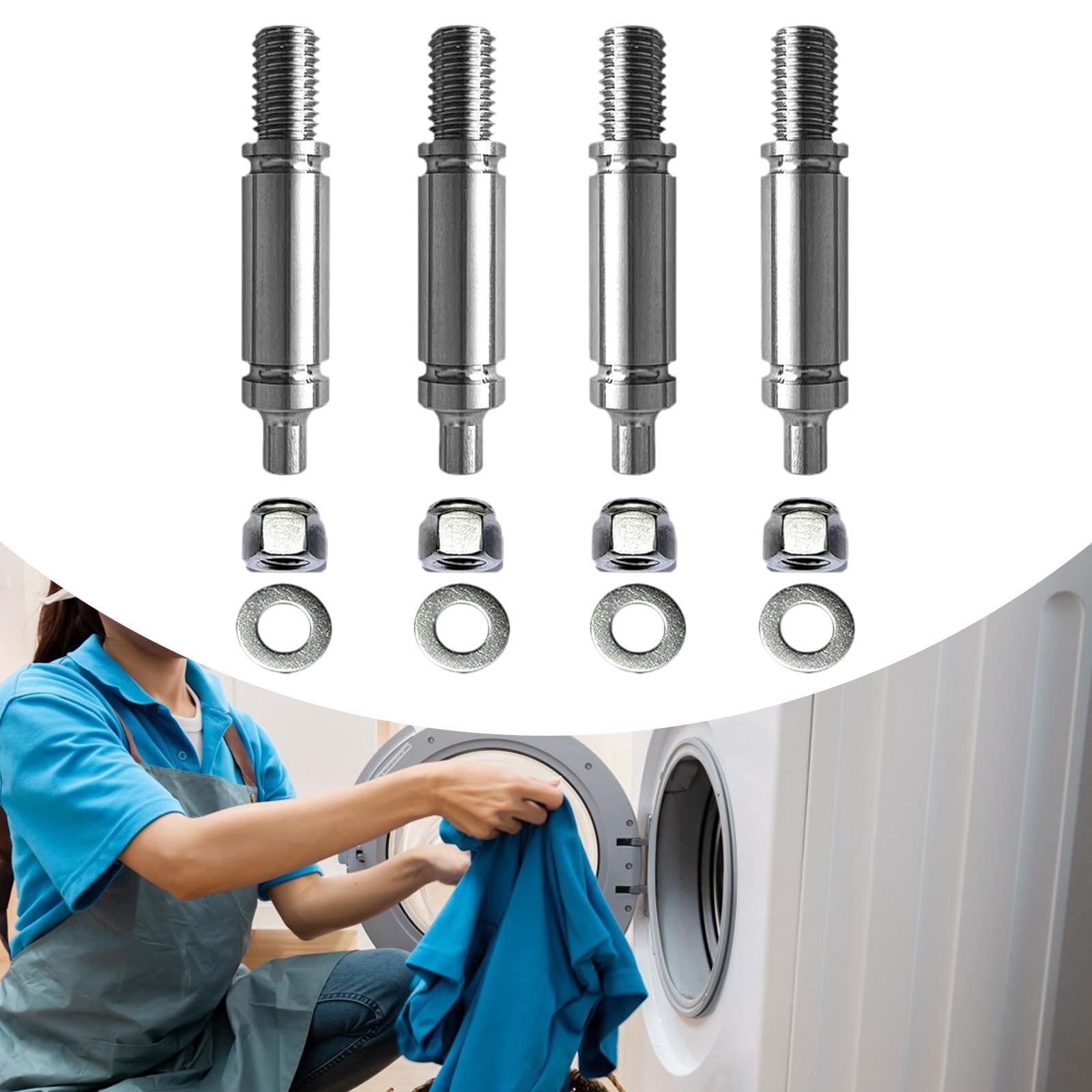 Esquirla 4Pcs Dryer Drum Support Roller Shaft Accessories 1878666.3 Wear Resistant High Performance Sturdy Professional Alloy Steel