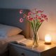 thumbnail image 4 of Artificial Flowers Bouquet Forked Spring Grass Pansy Daisy Stem Plastic Silk Faux Flower 7 Forks 1 Pc Blue Pink White Red Purple Yellow Home Wedding Decor, 4 of 6