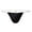 Black, variant on Men's Ice Silk Thong Underwear Low Rise Slim Fit Bikini Briefs Soft Breathable T Back G String Comfortable Sexy Minimalist Underpants