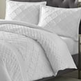 thumbnail image 7 of Stone Cottage Mosaic White Duvet Set, Full/Queen, 7 of 7