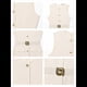 thumbnail image 4 of Vestidos de Trabajo para Mujer 2025, Vestido Formal Sin Mangas con Botones, Elegantes Conjuntos de Oficina con Cinturón. Beige L, 4 of 5