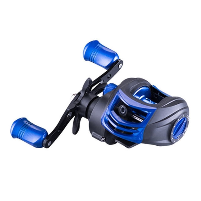 Fishing Reel Baitcasting Reel LY Ultralight Left Right Hand Metal Spool 7.2:1 Bearing Bait Finesse Casting Reels ,Rigid Aluminum Skeletal Frame
