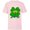 Soft Pink, variant on Disney and Pixar Toy Story Alien Shamrock St. Patrick’s Day - Short Sleeve T-Shirt for Kids - Customized-White