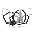 thumbnail image 3 of Liberty Garden 125' Galvanized Star Hose Hanger, 3 of 6
