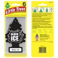 thumbnail image 3 of LITTLE TREES Air Fresheners Car Air Freshener. Hanging Tree Provides Long Lasting Scent for Auto or Home. Black Ice, 24 Air Fresheners C40, 3 of 3