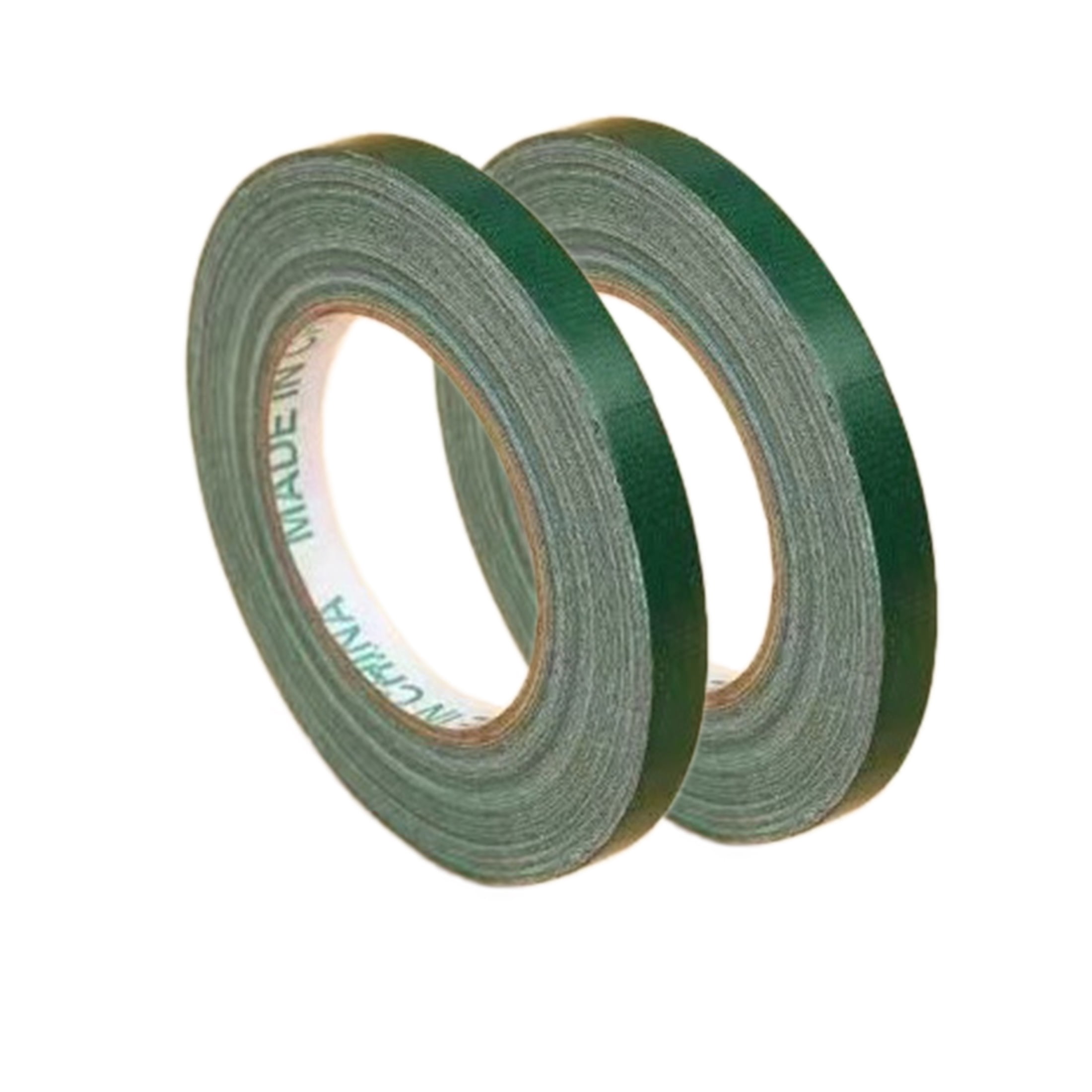2 Rolls Green Floral Tape 0.47 Inch– Waterproof Florist Tape for Fresh Flowers, Bouquet Binding, Wedding Bouquet Wrap & Floral Crafts