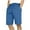 a Blue x Trousers for Men, variant on hopeusnice Mens Elastic Waist Drawstring Workout Solid Color Fashion Summer Loose with Pockets Pants Casual Beach Cotton Linen Beach Shorts Lounge Shorts Activewear Beige L